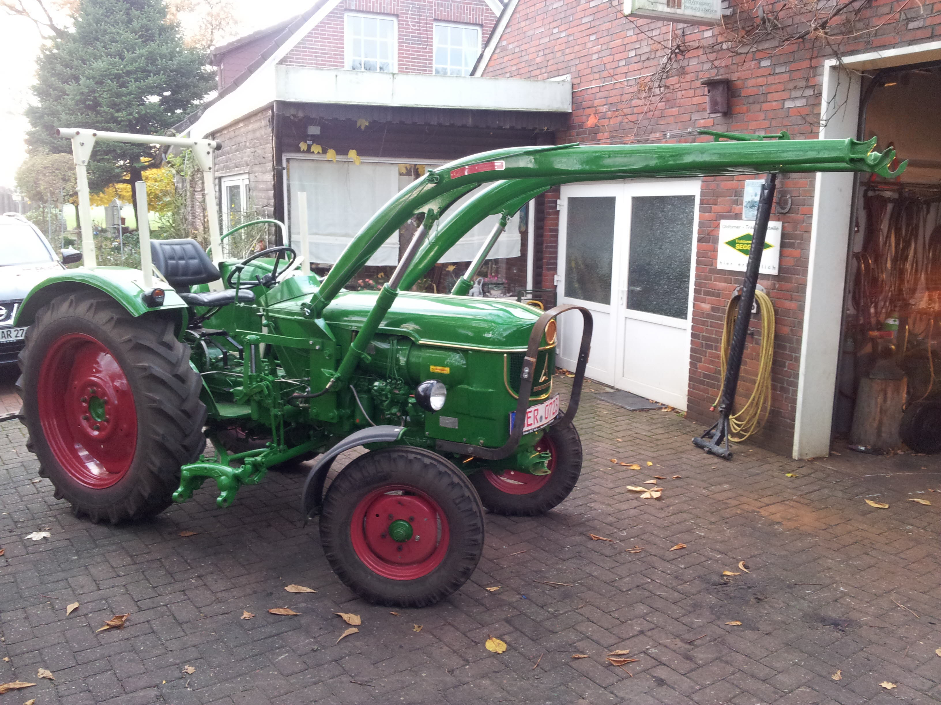 kompletter Schlepper