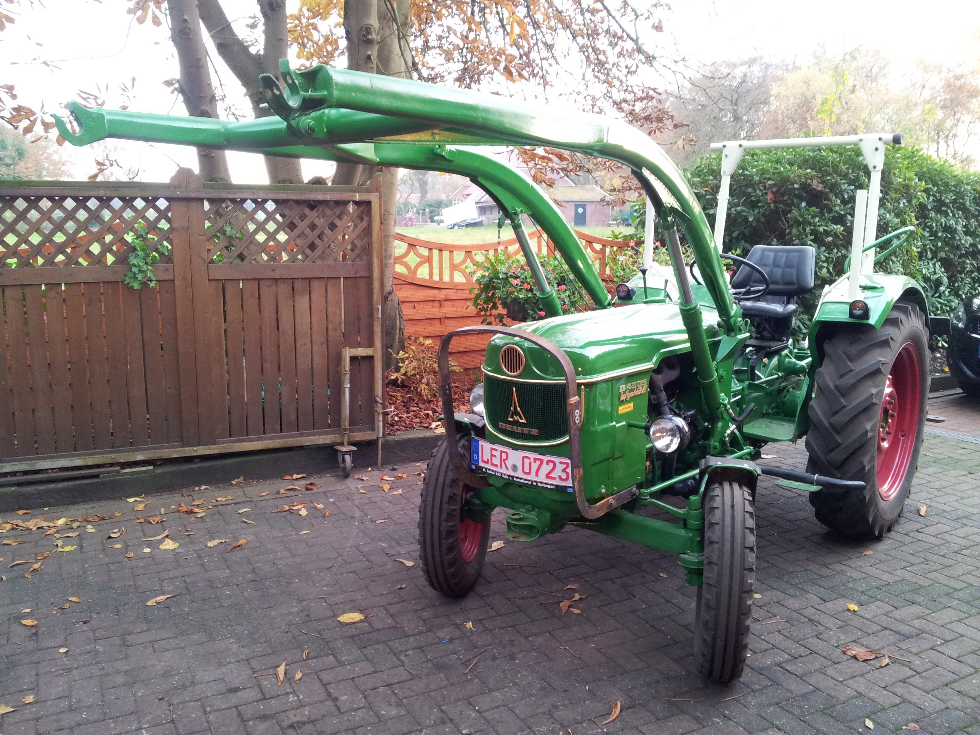 kompletter Schlepper